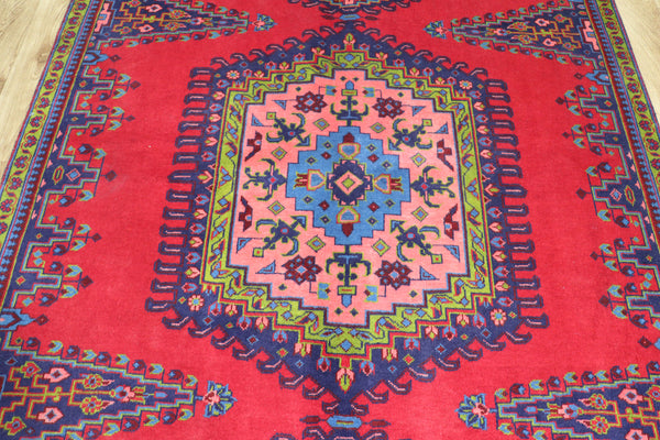 VINTAGE HANDMADE PERSIAN VISS CARPET IN GREAT CONDITION 265 X 165 CM