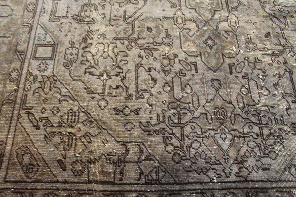 Overdyed Persian Tabriz carpet 280 x 180 cm