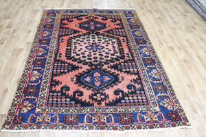 VINTAGE HANDMADE PERSIAN VISS CARPET IN GREAT CONDITION 205 x 152 CM