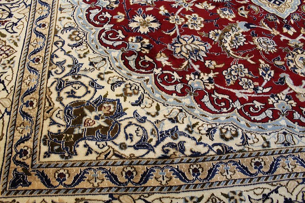 Persian Nain Carpet Silk & Wool 390 x 290 cm