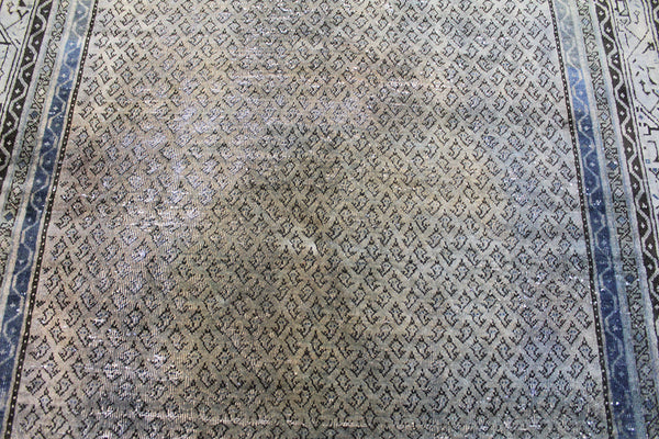 Overdyed Persian Tabriz carpet 305 x 190 cm