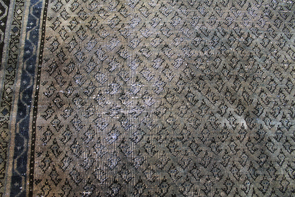 Overdyed Persian Tabriz carpet 305 x 190 cm