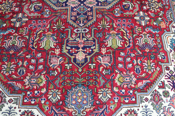 Vintage Persian Tabriz Wool Carpet 297 x 200 cm