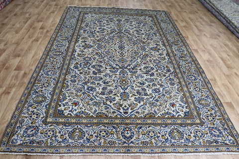 FINE HANDMADE PERSIAN KASHAN CARPET 294 x 194 CM