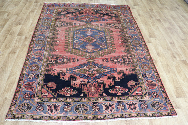 VINTAGE HANDMADE PERSIAN VISS CARPET 220 x 158 CM