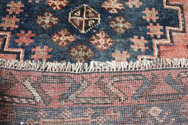 VINTAGE PERSIAN SHIRAZ QASHQAI RUG 175 x 132 CM