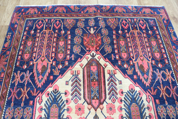 VINTAGE HANDMADE PERSIAN AFSHAR RUG 210 x 140 CM