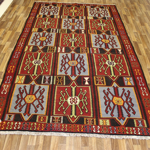 Old Handmade Persian Kilim 310 x 210 cm
