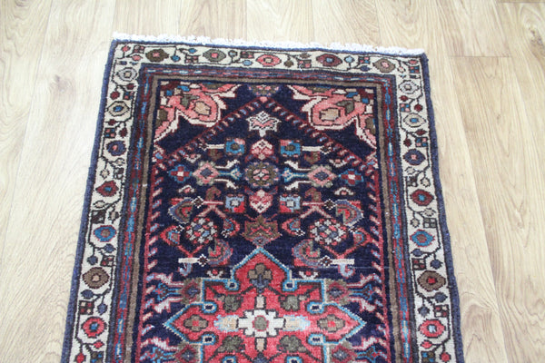 Old Persian Hamadan Rug 96 x 58 cm