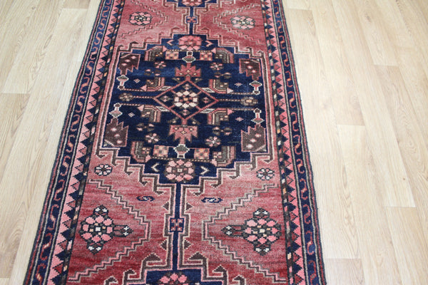 EXTRA LARGE HANDMADE PERSIAN RUNNER OF TRADITIONAL MEDALLION DESIGN 480 X 72 CM