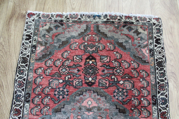 Old Persian Hamadan Rug 97 x 57 cm