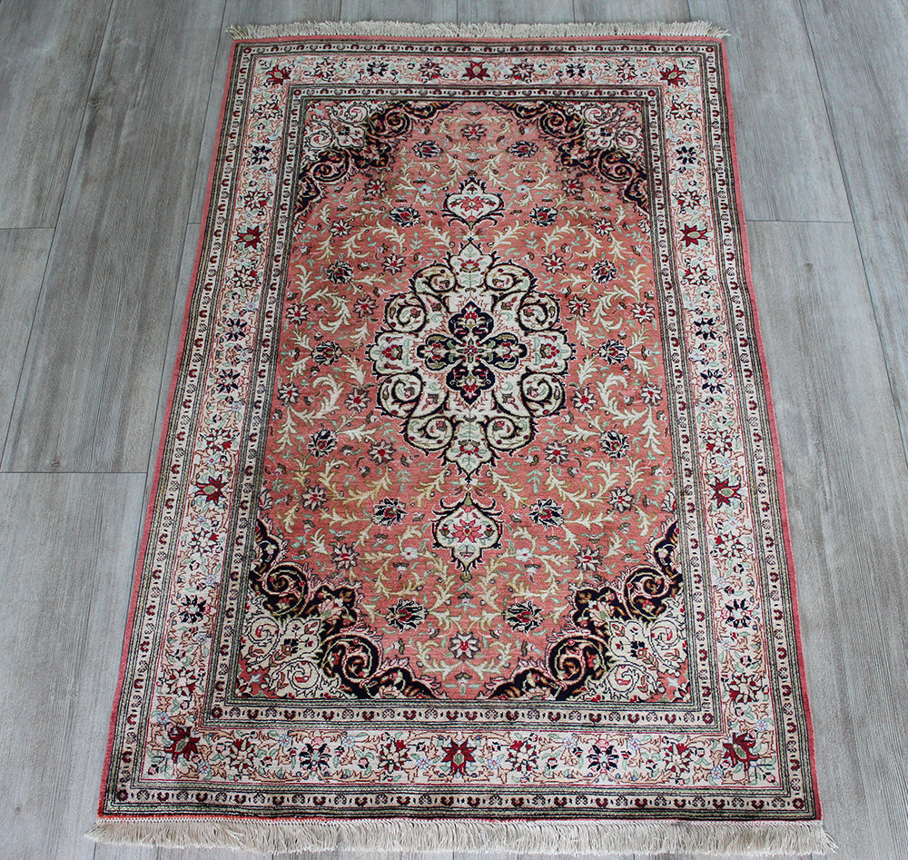Persian Qum silk rug 120 x 80 cm