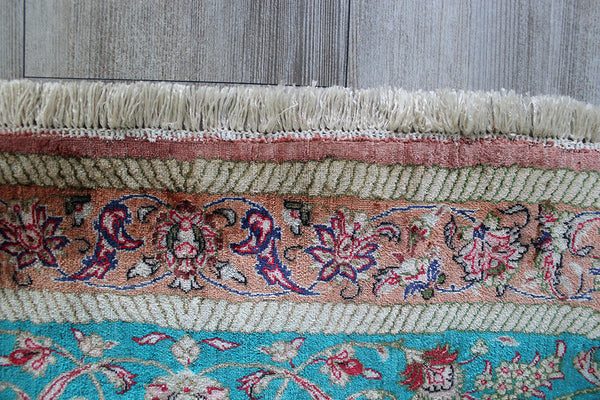 Persian Qum silk rug 120 x 75 cm