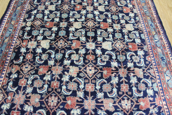 VINTAGE PERSIAN MAHAL CARPET WITH ALL OVER HERATI DESIGN 310 X 165 CM