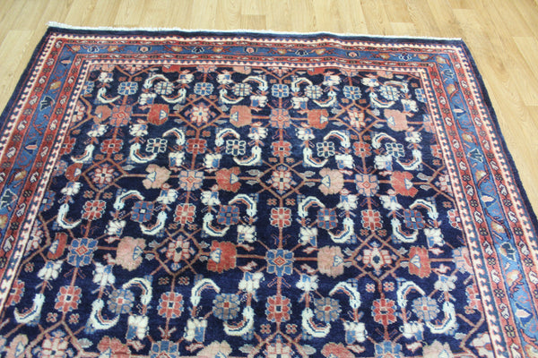 VINTAGE PERSIAN MAHAL CARPET WITH ALL OVER HERATI DESIGN 310 X 165 CM