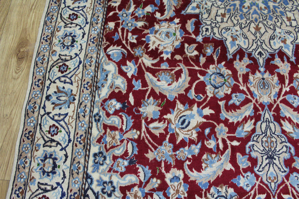 Fine Handmade Persian Nain Rug 215 x 125 cm