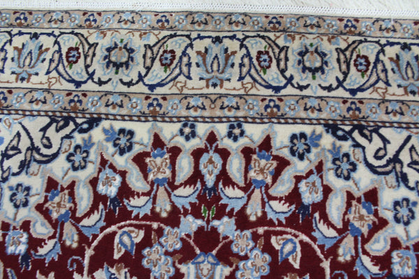 Fine Handmade Persian Nain Rug 215 x 125 cm