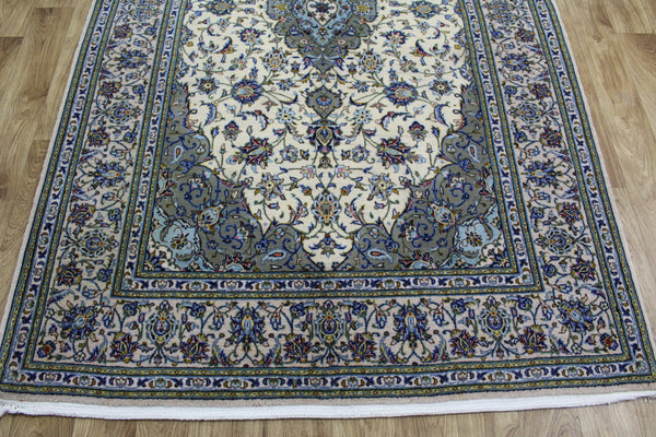 Fine Persian Kashan Kurk Wool Rug 217 x 140 cm