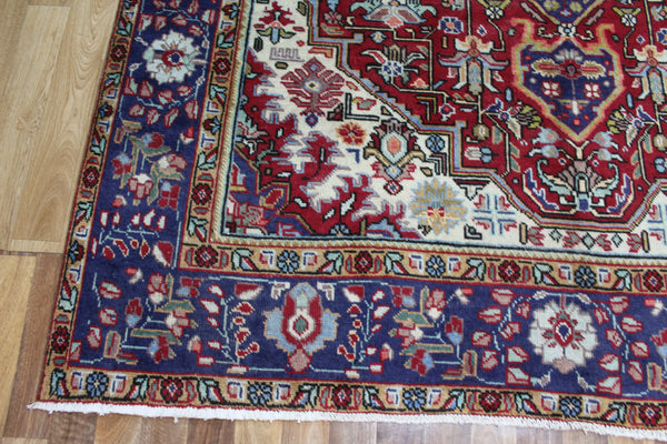 VINTAGE HANDMADE PERSIAN TABRIZ CARPET 295 X 195 CM