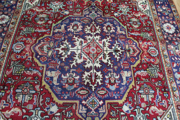 VINTAGE HANDMADE PERSIAN TABRIZ CARPET 295 X 195 CM