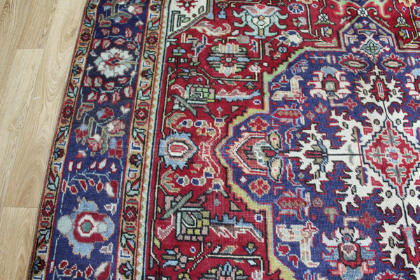 VINTAGE HANDMADE PERSIAN TABRIZ CARPET 295 X 195 CM