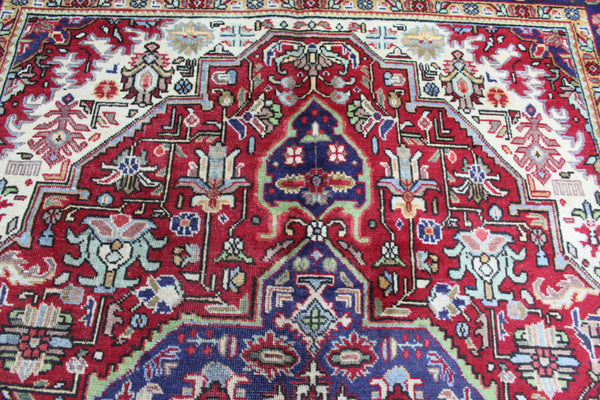 VINTAGE HANDMADE PERSIAN TABRIZ CARPET 295 X 195 CM