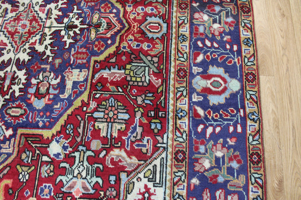 VINTAGE HANDMADE PERSIAN TABRIZ CARPET 295 X 195 CM