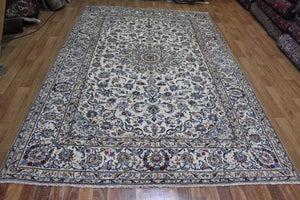 FINE HANDMADE PERSIAN KASHAN CARPET OF FLORAL DESIGN 300 X 195 CM