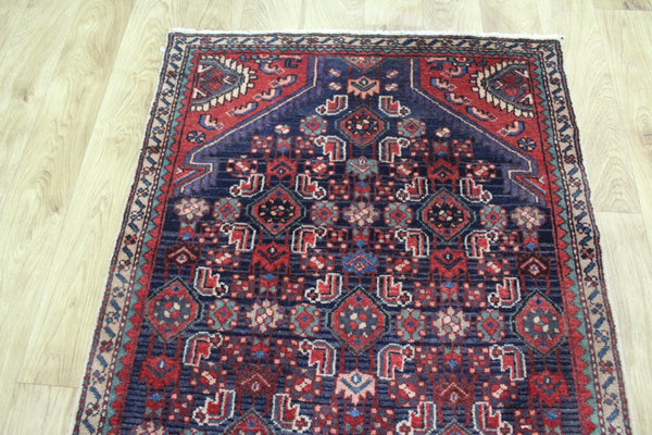 Old Persian Hanedan Long Runner Herati Design 382 x 83 cm