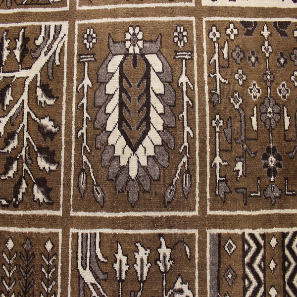 Old Handmade Persian Tabriz Carpet Garden Design 485 x 305 cm