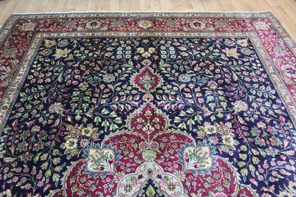 FINE HANDMADE PERSIAN TABRIZ FLORAL CARPET 332 x 250 CM