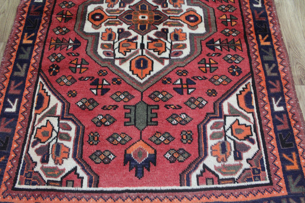 Old Persian Hamadan Rug Very Hard Wearing 140 x 95cm