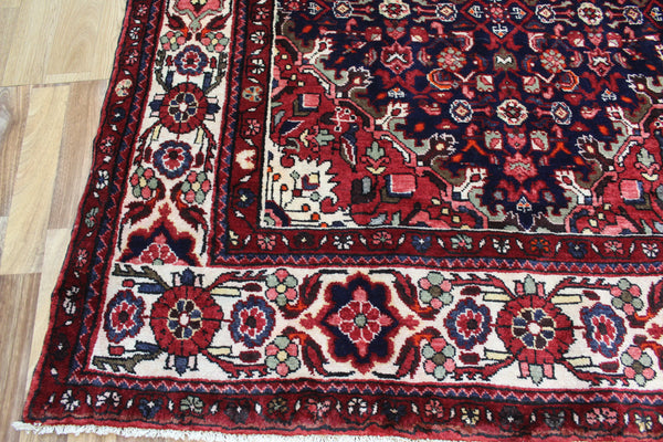 EXTRA LARG PERSIAN RUNNER WITH HERATI DESIGN, GREAT CONDITION 433 X 163 CM