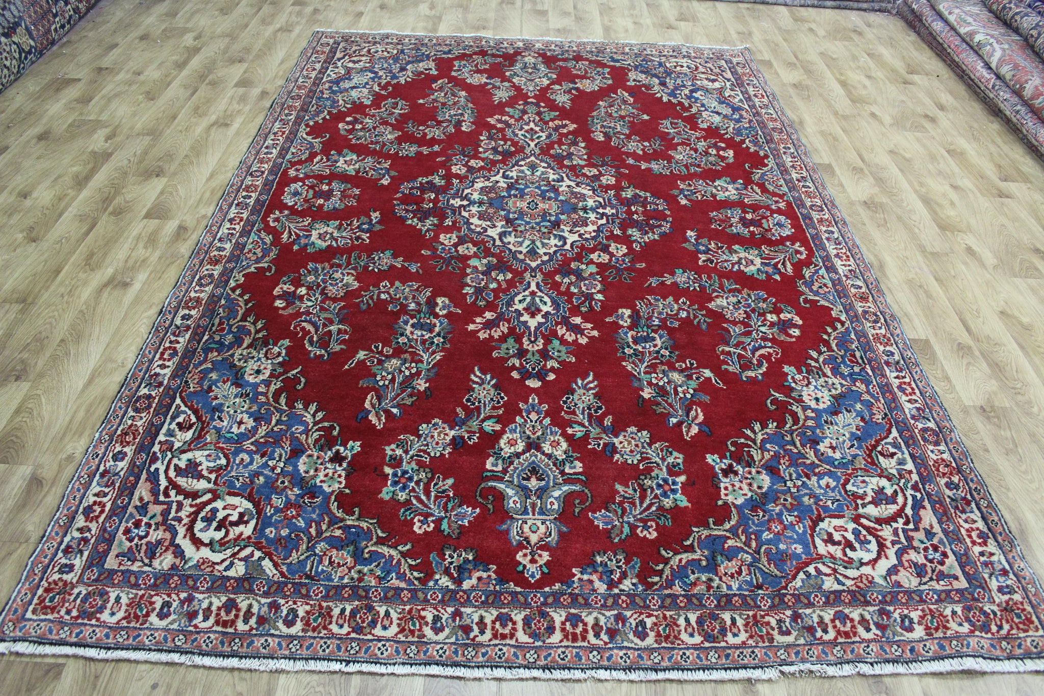 Old Persian Hamadan Carpet Floral Design 310 x 200 cm