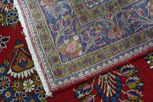 Old Persian Hamadan Carpet Floral Design 315 x 206 cm