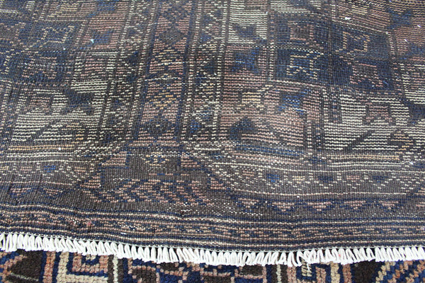 Antique Handmade Persian Baluch Runner 358 x 127 cm