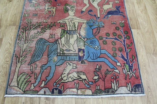 Antique Persian Tabriz Rug 145 x 105 cm