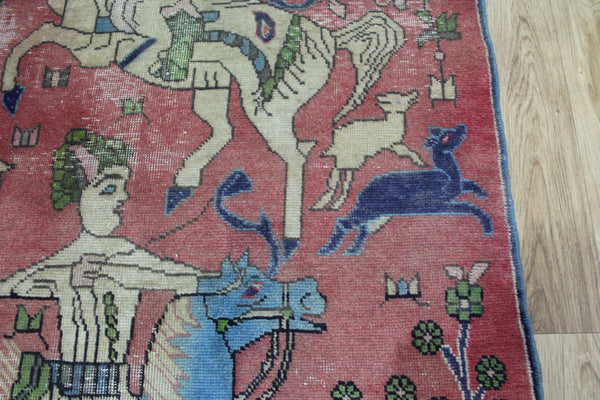 Antique Persian Tabriz Rug 145 x 105 cm