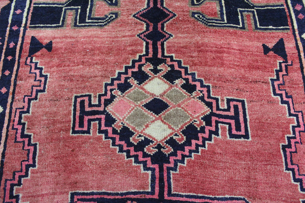 Old Persian Hamadan Rug Great Condition 224 x 124 cm