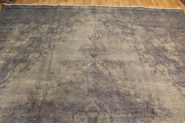 Overdyed Persian Tabriz Carpet 385 x 305 cm