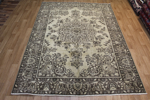 Overdyed Persian Tabriz Carpet 285 x 200 cm