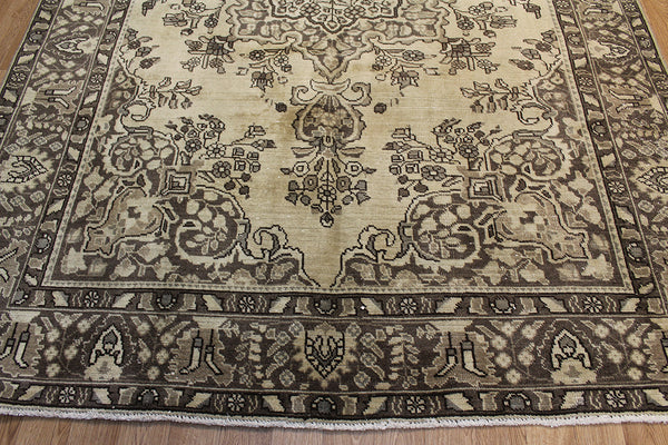 Overdyed Persian Tabriz Carpet 285 x 200 cm