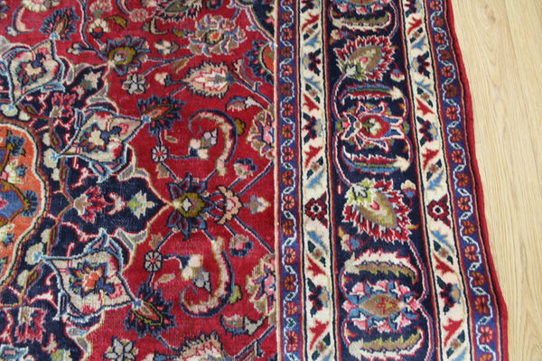Antique Persian Mashad Carpet 285 x 195 cm