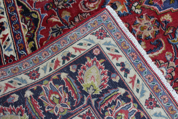 Antique Persian Mashad Carpet 285 x 195 cm
