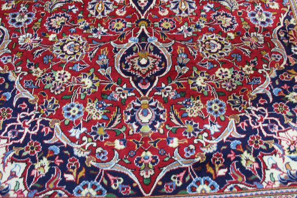 Vintage Persian Kashan Carpet 300 x 195 cm