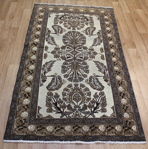 Old Handmade Persian Hamadan rug 190 x 105 cm