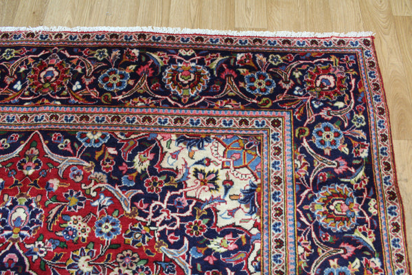 Vintage Persian Kashan Carpet 300 x 195 cm