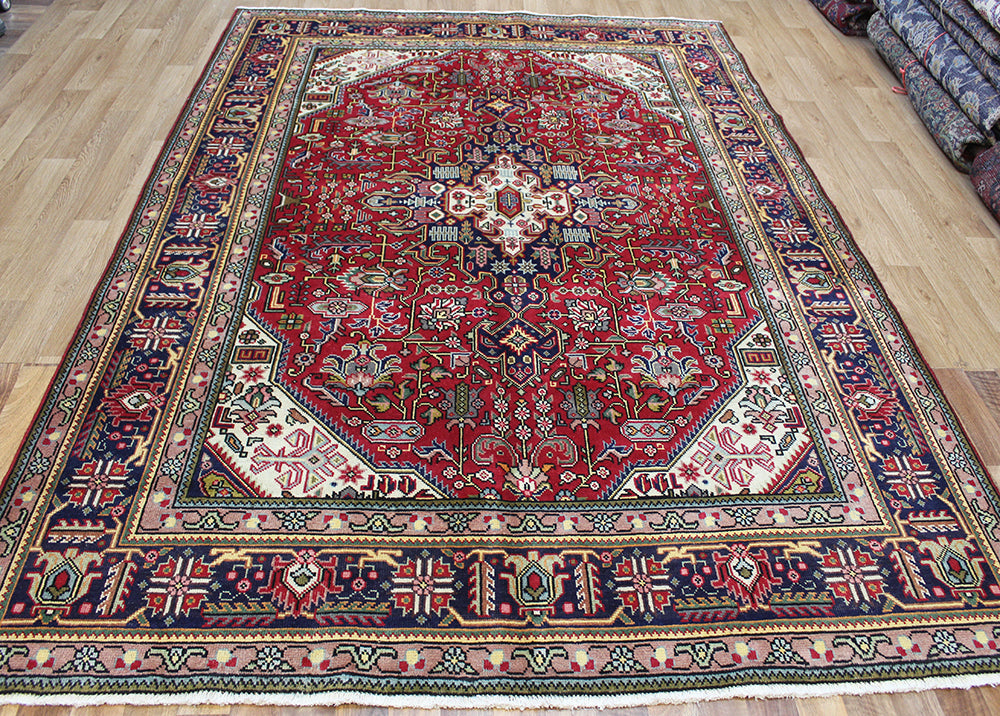 Handmade Persian Tabriz Carpet 300 x 200 cm