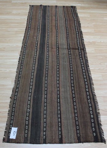 Antique Persian wool Kilim 210 x 70 cm