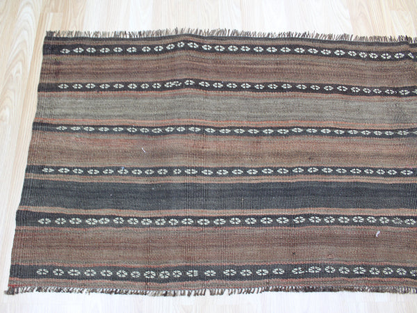 Antique Persian wool Kilim 210 x 70 cm